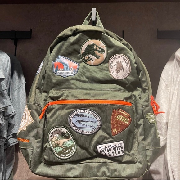 Universal Other - 2023 BRAND NEW EDITION Universal studios  GREEN Jurassic Park Backpack